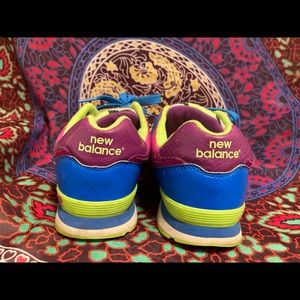 Funky multi color and animal print new balance